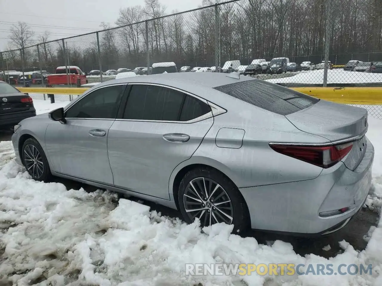 2 Photograph of a damaged car 58ADZ1B17PU152576 LEXUS ES350 2023