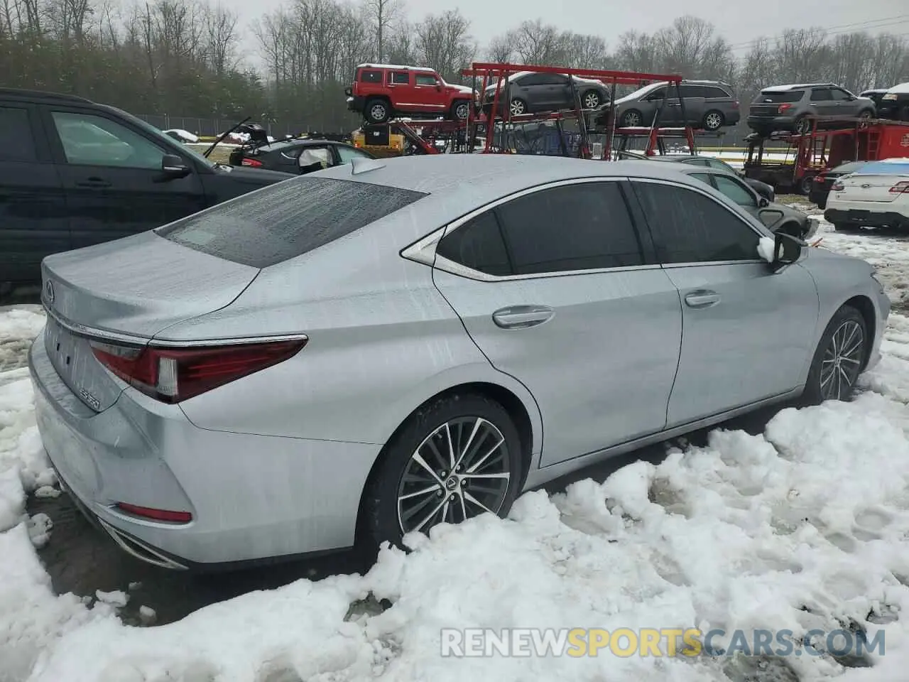 3 Photograph of a damaged car 58ADZ1B17PU152576 LEXUS ES350 2023