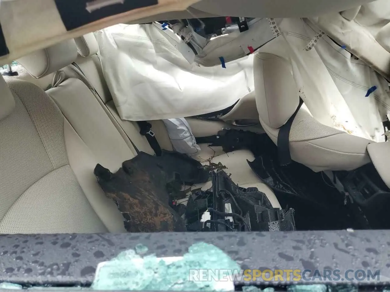 10 Photograph of a damaged car 58ADZ1B19PU158394 LEXUS ES350 2023