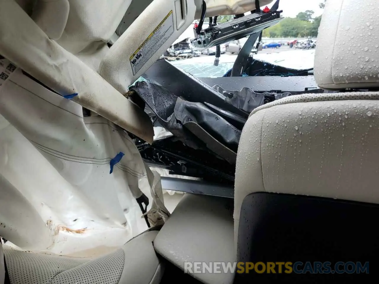 8 Photograph of a damaged car 58ADZ1B19PU158394 LEXUS ES350 2023