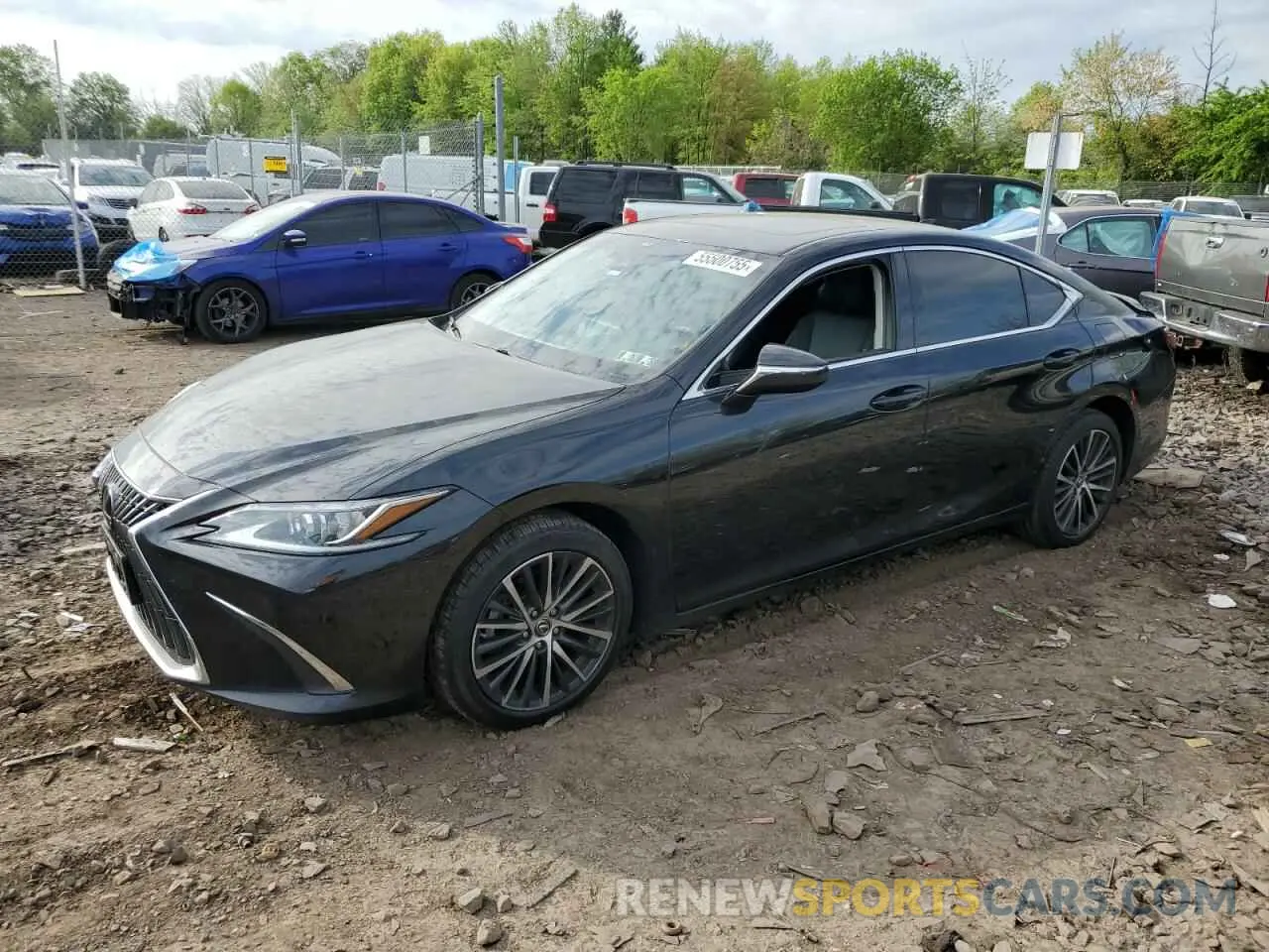 1 Photograph of a damaged car 58ADZ1B1XPU140762 LEXUS ES350 2023