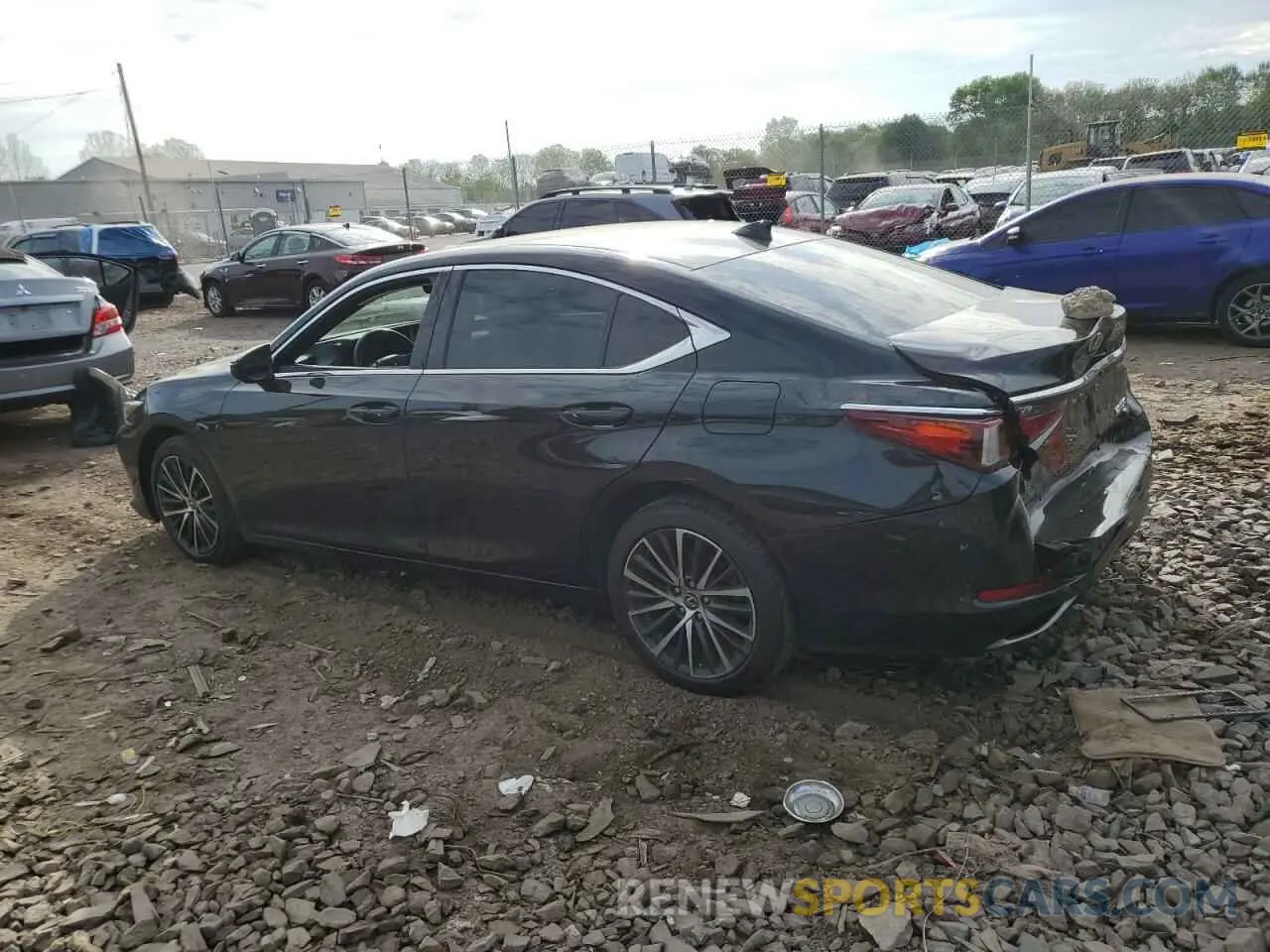 2 Photograph of a damaged car 58ADZ1B1XPU140762 LEXUS ES350 2023