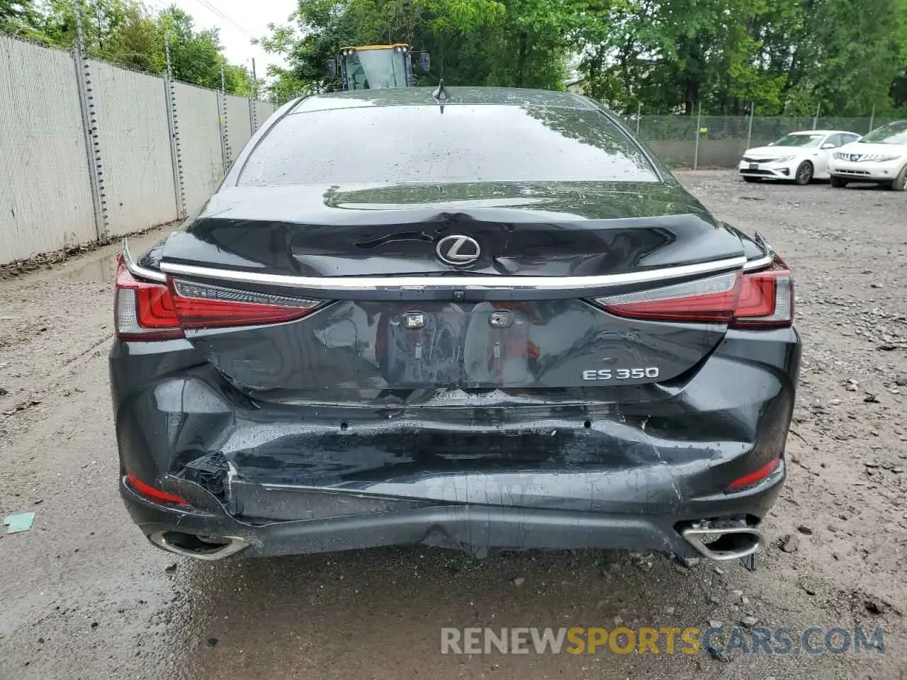 6 Photograph of a damaged car 58ADZ1B1XPU140762 LEXUS ES350 2023