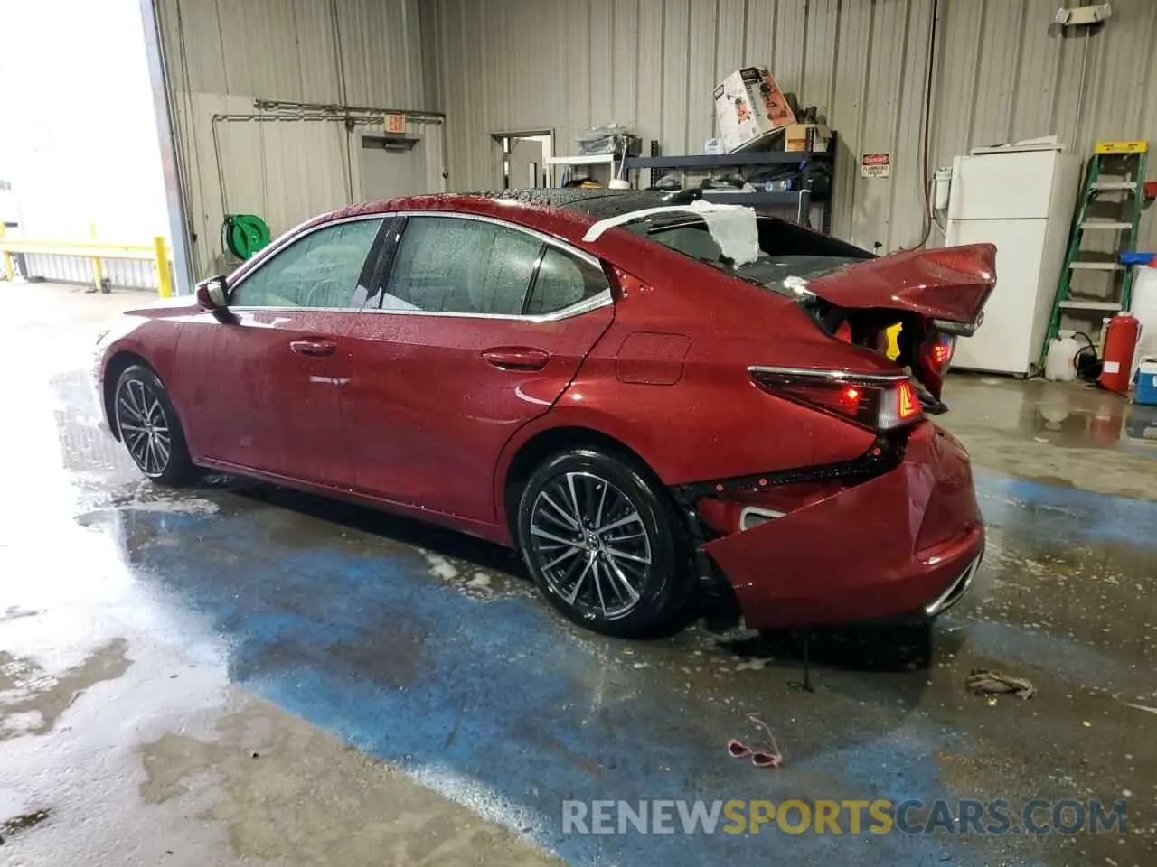 2 Photograph of a damaged car 58ADZ1B1XPU152667 LEXUS ES350 2023