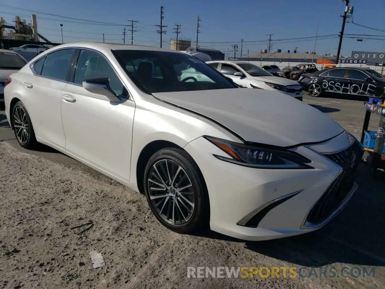 4 Photograph of a damaged car 58ADZ1B1XPU154080 LEXUS ES350 2023