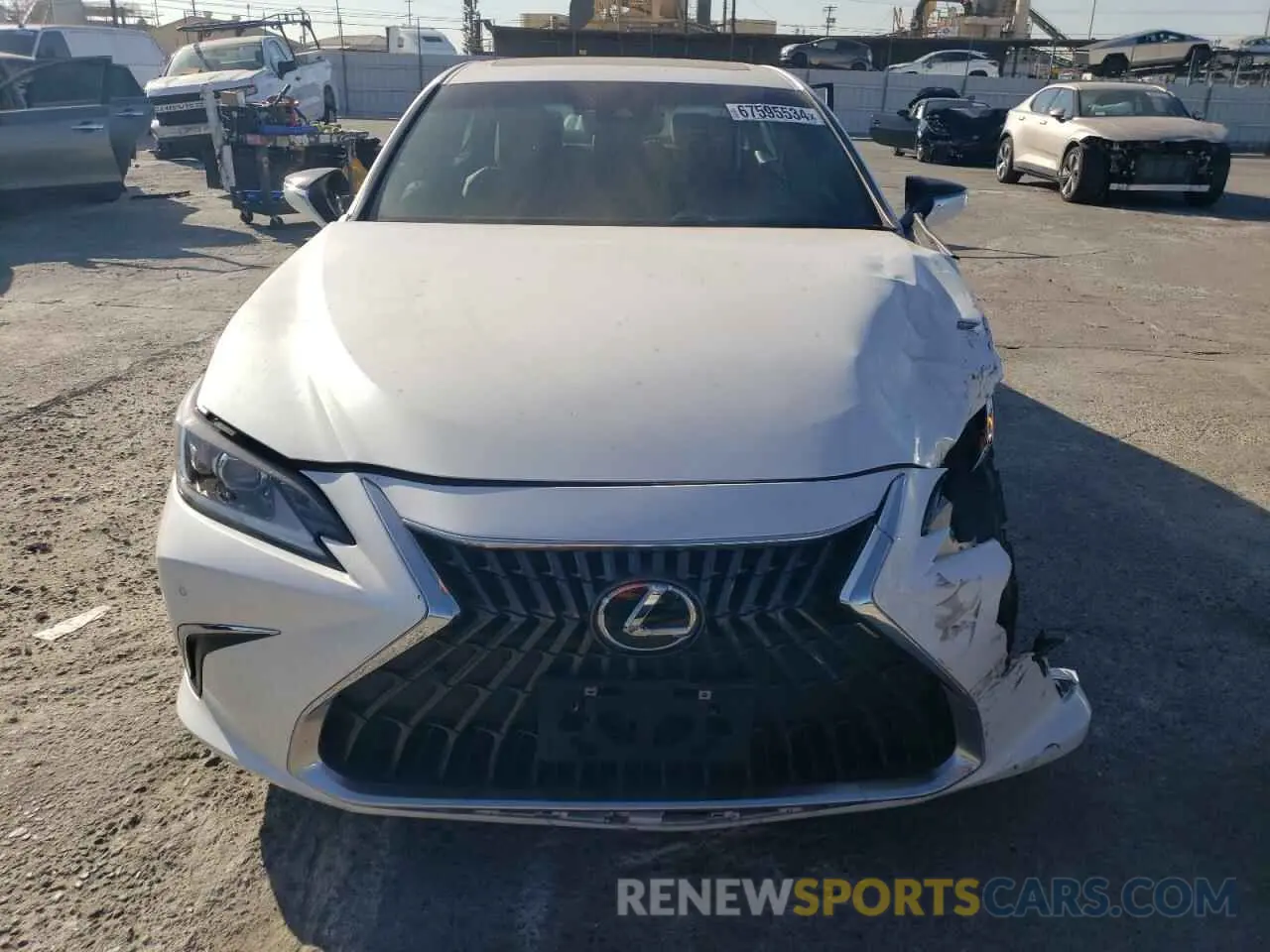 5 Photograph of a damaged car 58ADZ1B1XPU154080 LEXUS ES350 2023