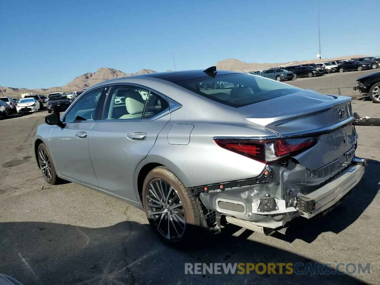 2 Photograph of a damaged car 58AEZ1B13PU153938 LEXUS ES350 2023