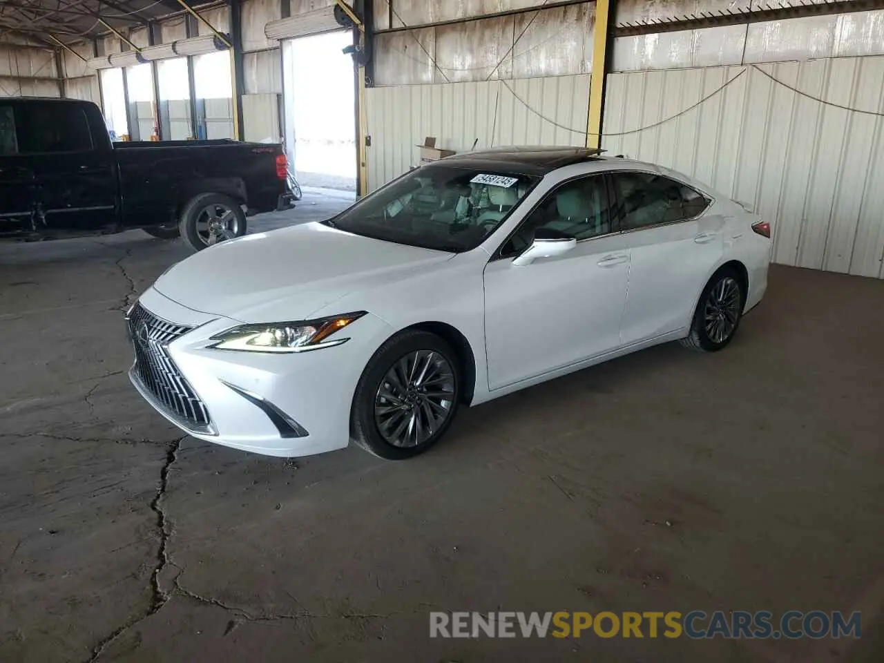 1 Photograph of a damaged car 58AEZ1B15PU149163 LEXUS ES350 2023
