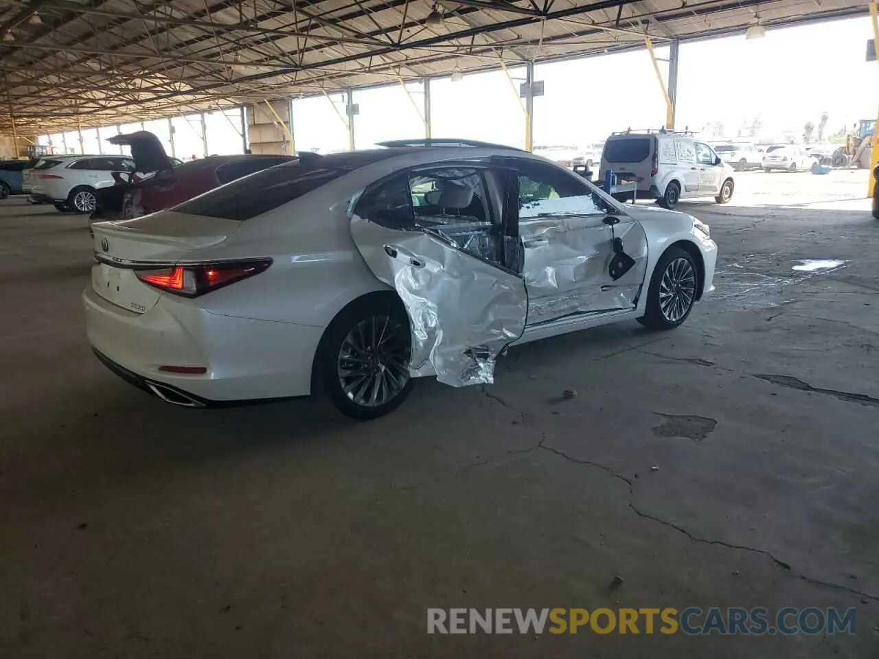 3 Photograph of a damaged car 58AEZ1B15PU149163 LEXUS ES350 2023