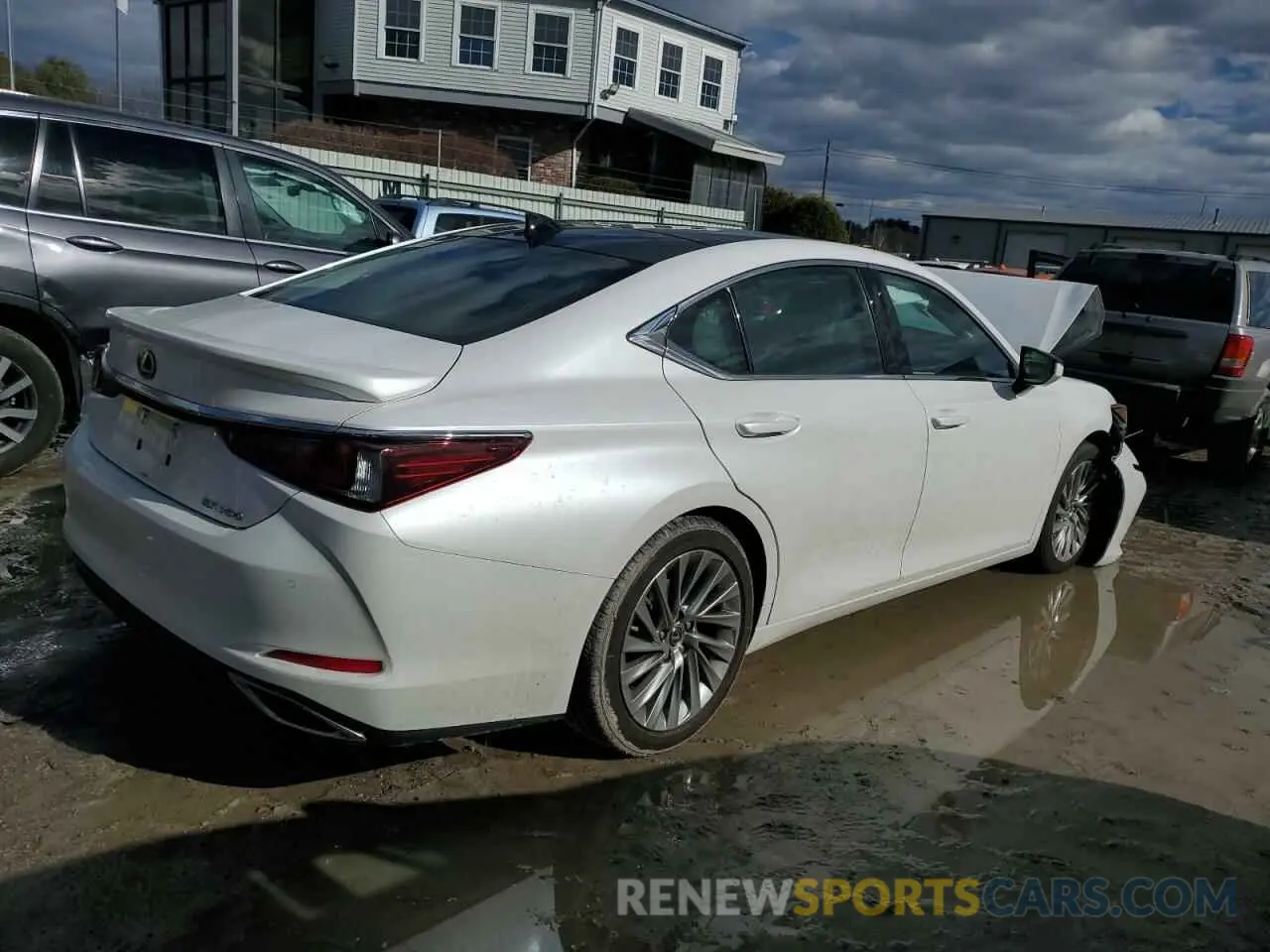 3 Photograph of a damaged car 58AFZ1B13PU159145 LEXUS ES350 2023