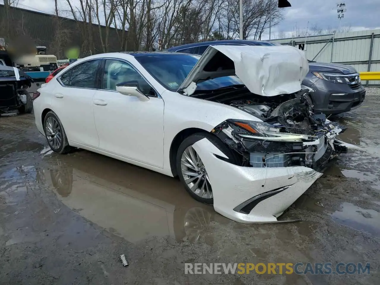 4 Photograph of a damaged car 58AFZ1B13PU159145 LEXUS ES350 2023