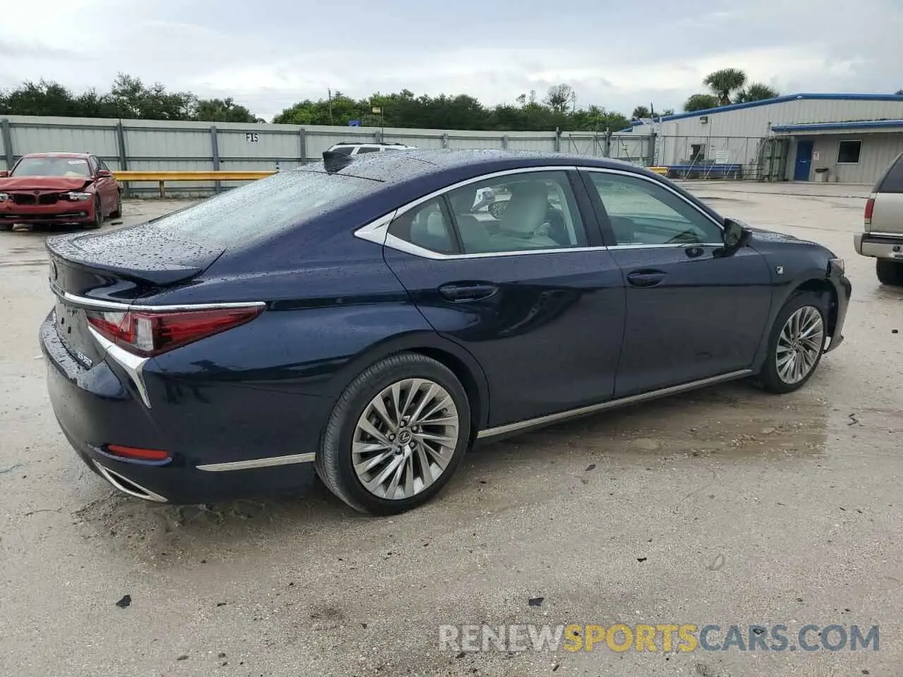 3 Photograph of a damaged car 58AFZ1B14PU149076 LEXUS ES350 2023