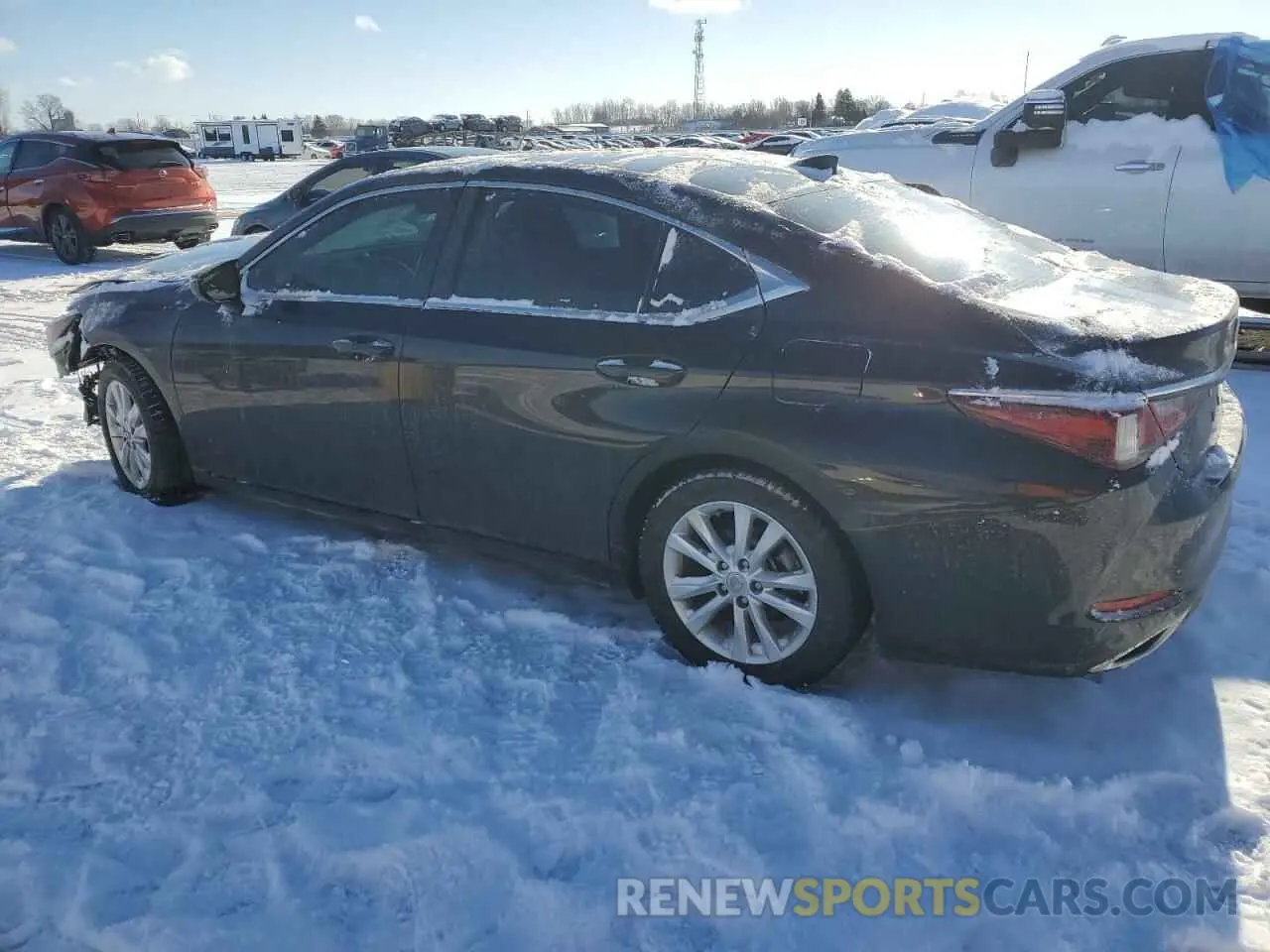 2 Photograph of a damaged car 58AFZ1B1XPU158137 LEXUS ES350 2023