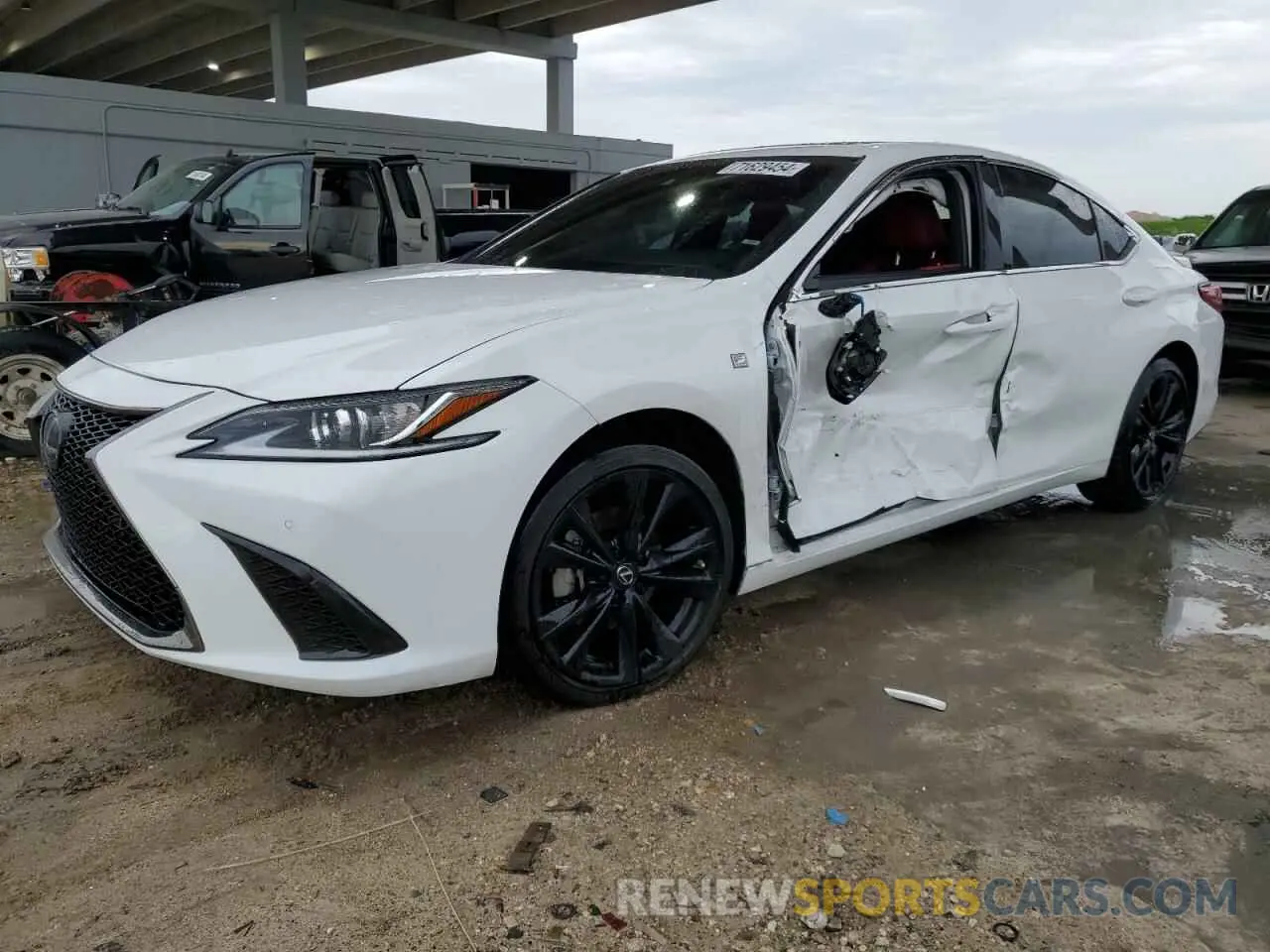 1 Photograph of a damaged car 58AJZ1B15PU152661 LEXUS ES350 2023