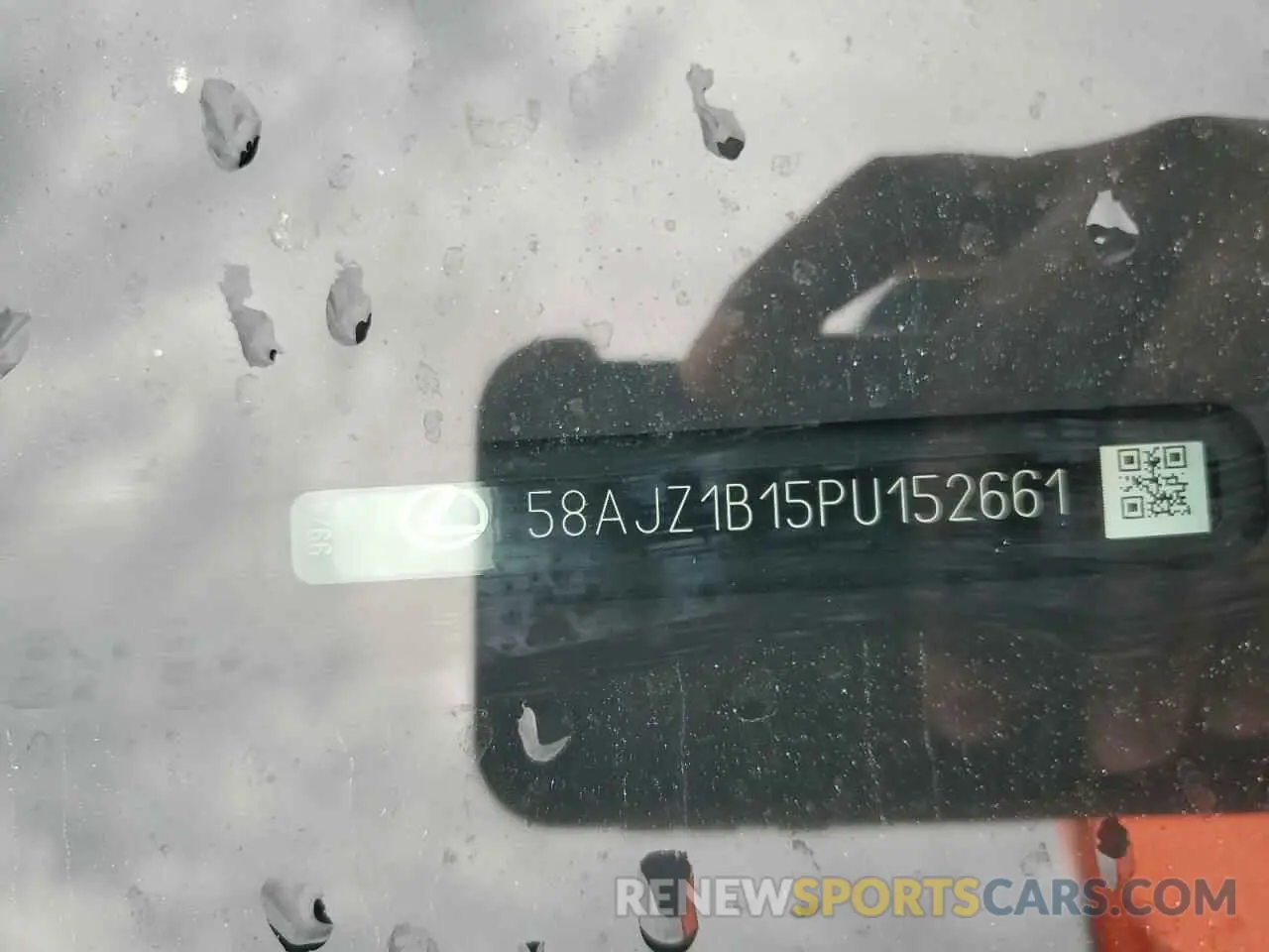12 Photograph of a damaged car 58AJZ1B15PU152661 LEXUS ES350 2023