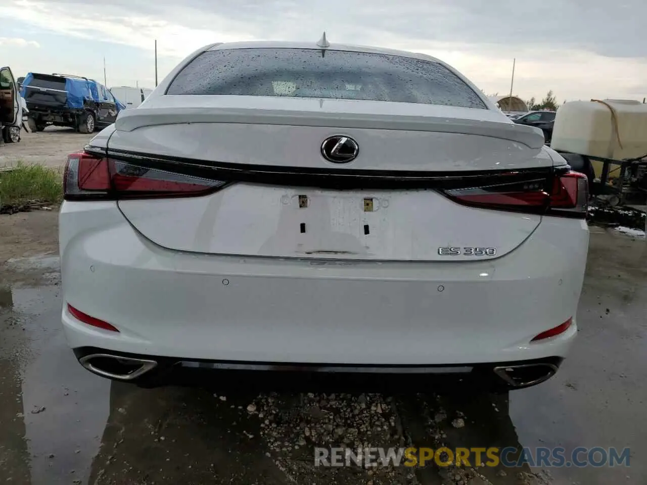 6 Photograph of a damaged car 58AJZ1B15PU152661 LEXUS ES350 2023