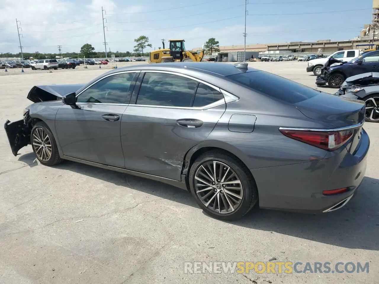 2 Photograph of a damaged car 58ADZ1B12RU161897 LEXUS ES350 2024