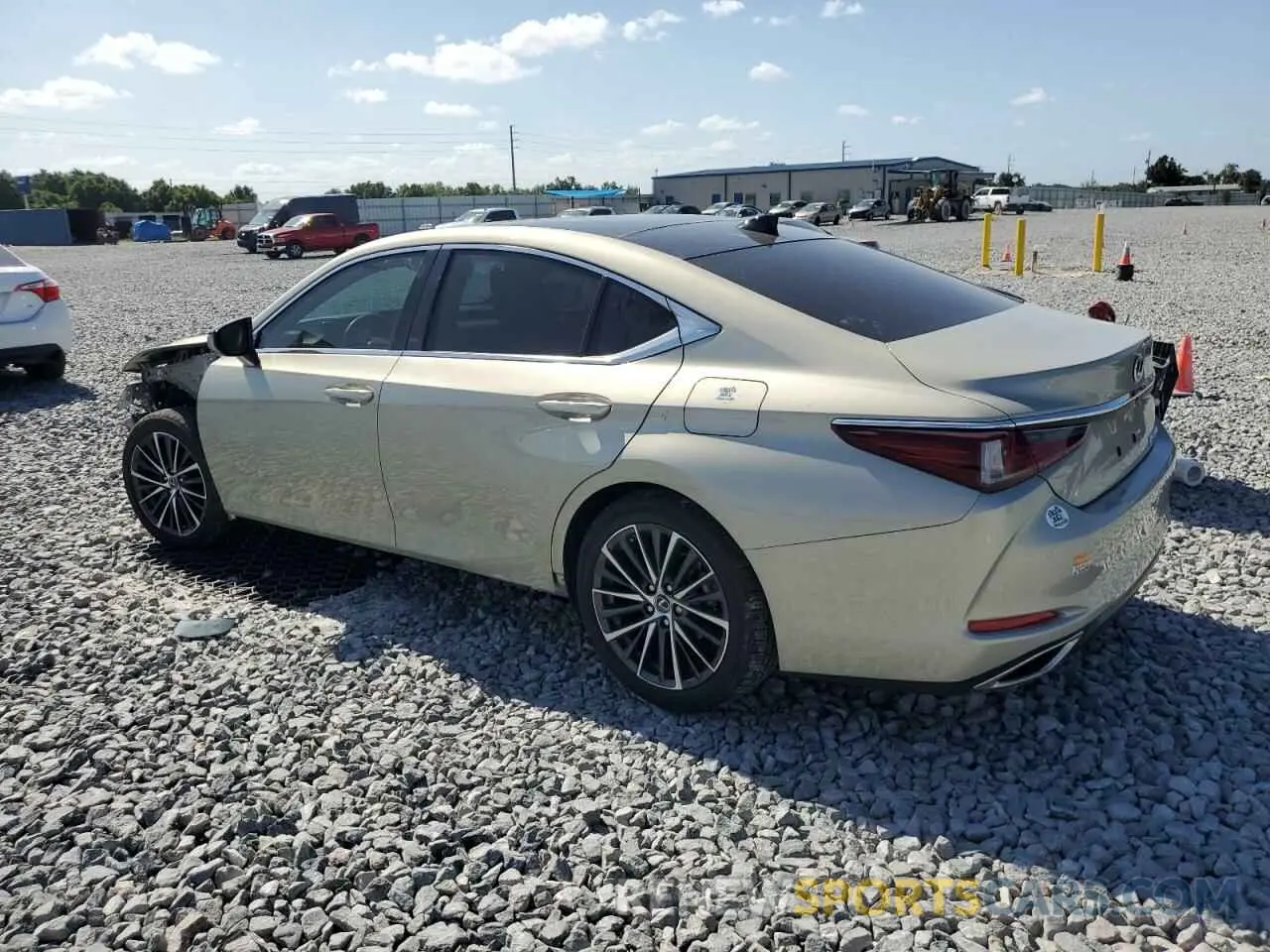 2 Photograph of a damaged car 58ADZ1B12RU177372 LEXUS ES350 2024