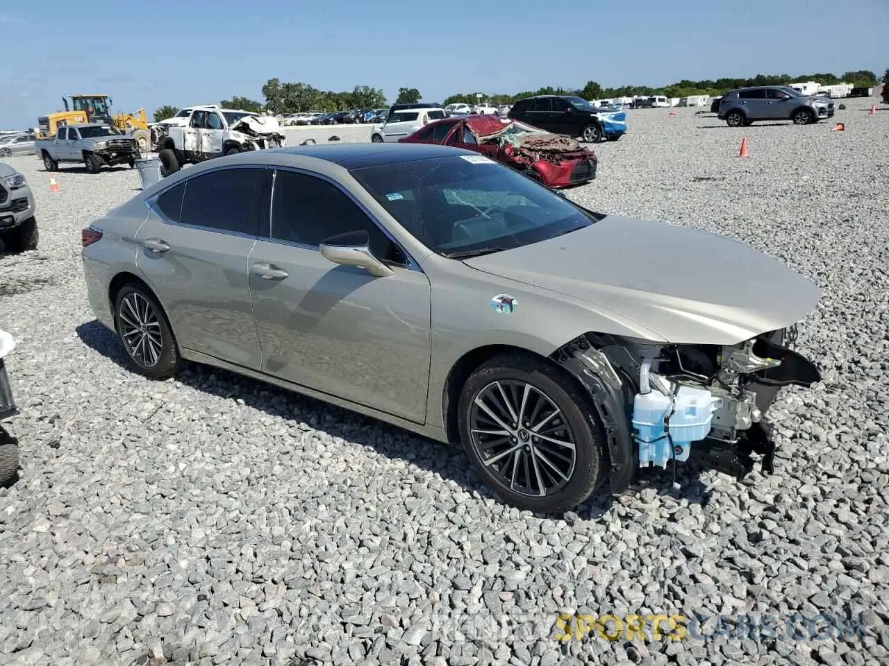 4 Photograph of a damaged car 58ADZ1B12RU177372 LEXUS ES350 2024