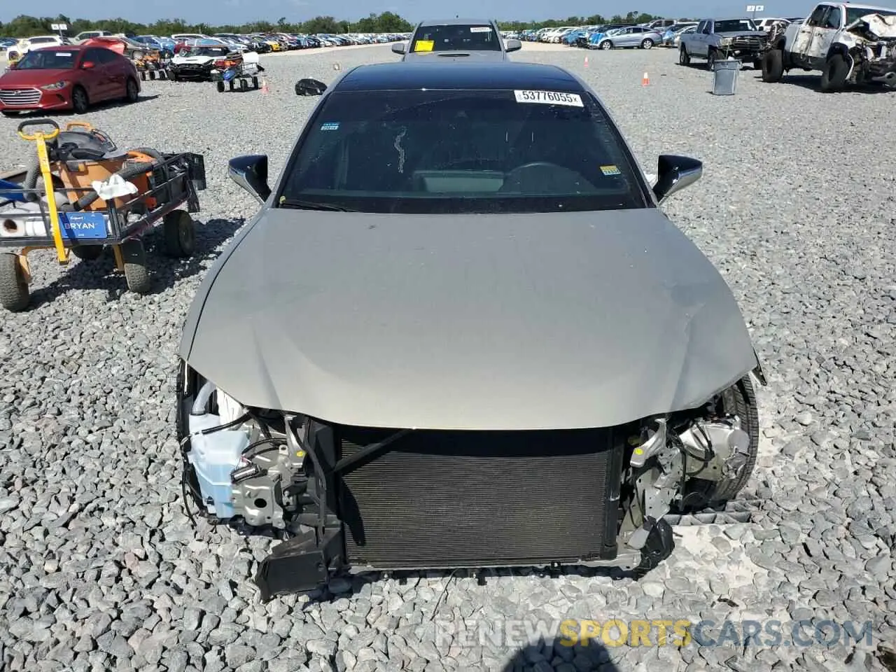 5 Photograph of a damaged car 58ADZ1B12RU177372 LEXUS ES350 2024