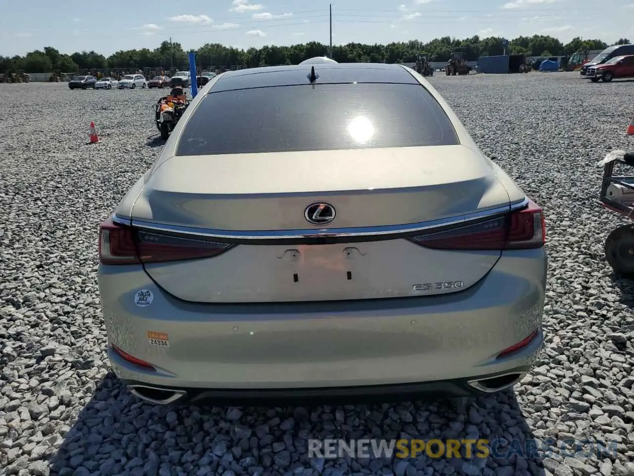 6 Photograph of a damaged car 58ADZ1B12RU177372 LEXUS ES350 2024