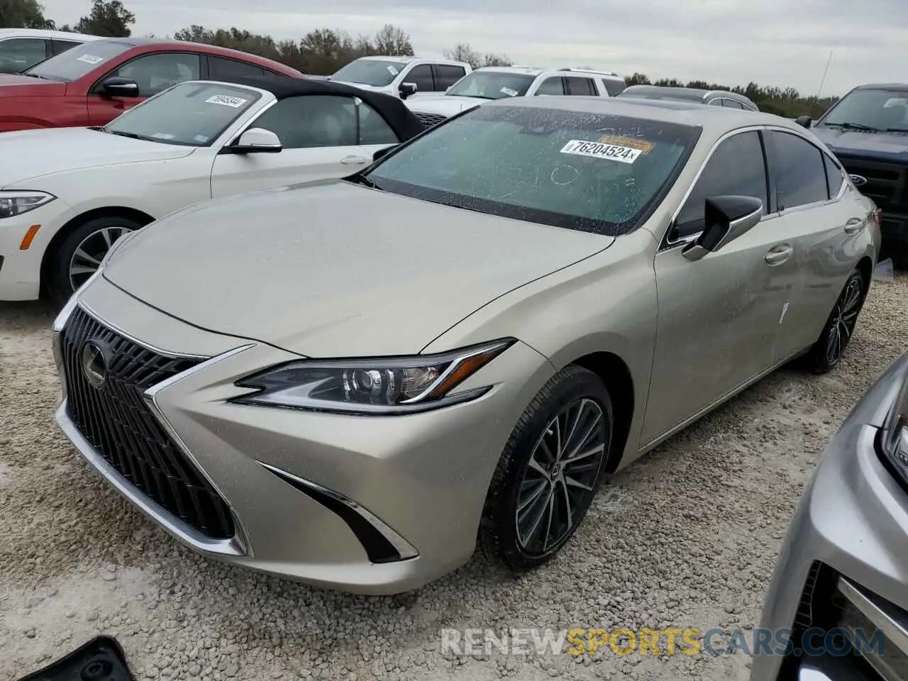 1 Photograph of a damaged car 58ADZ1B15RU183747 LEXUS ES350 2024