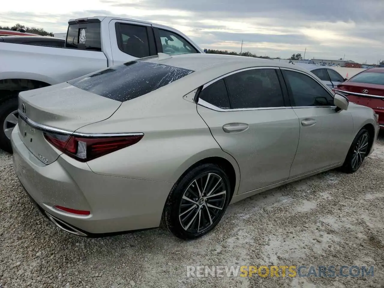 3 Photograph of a damaged car 58ADZ1B15RU183747 LEXUS ES350 2024