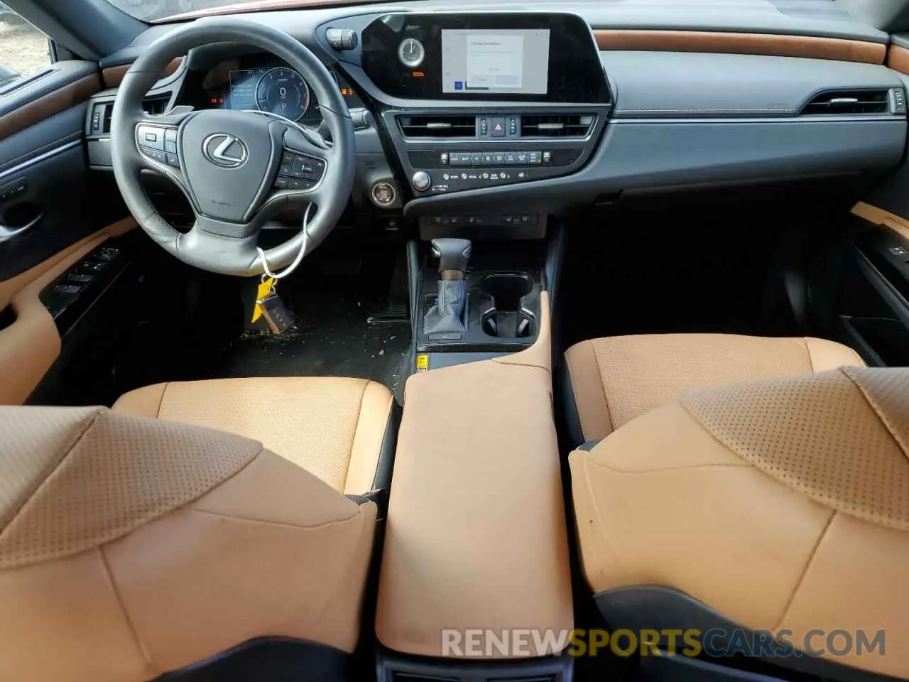 8 Photograph of a damaged car 58ADZ1B16RU172806 LEXUS ES350 2024