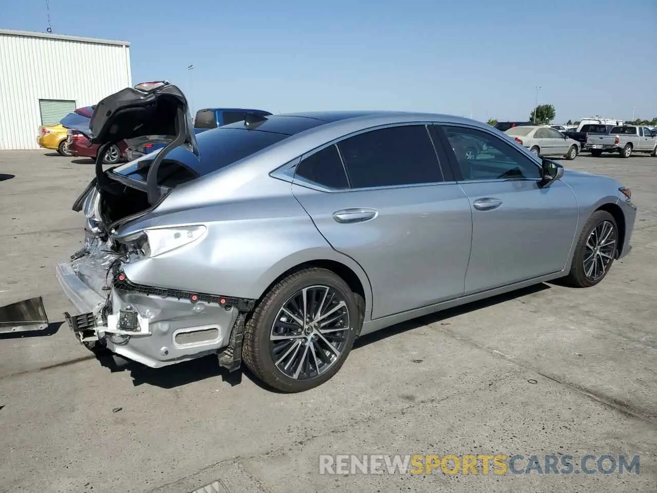 3 Photograph of a damaged car 58ADZ1B16RU174328 LEXUS ES350 2024