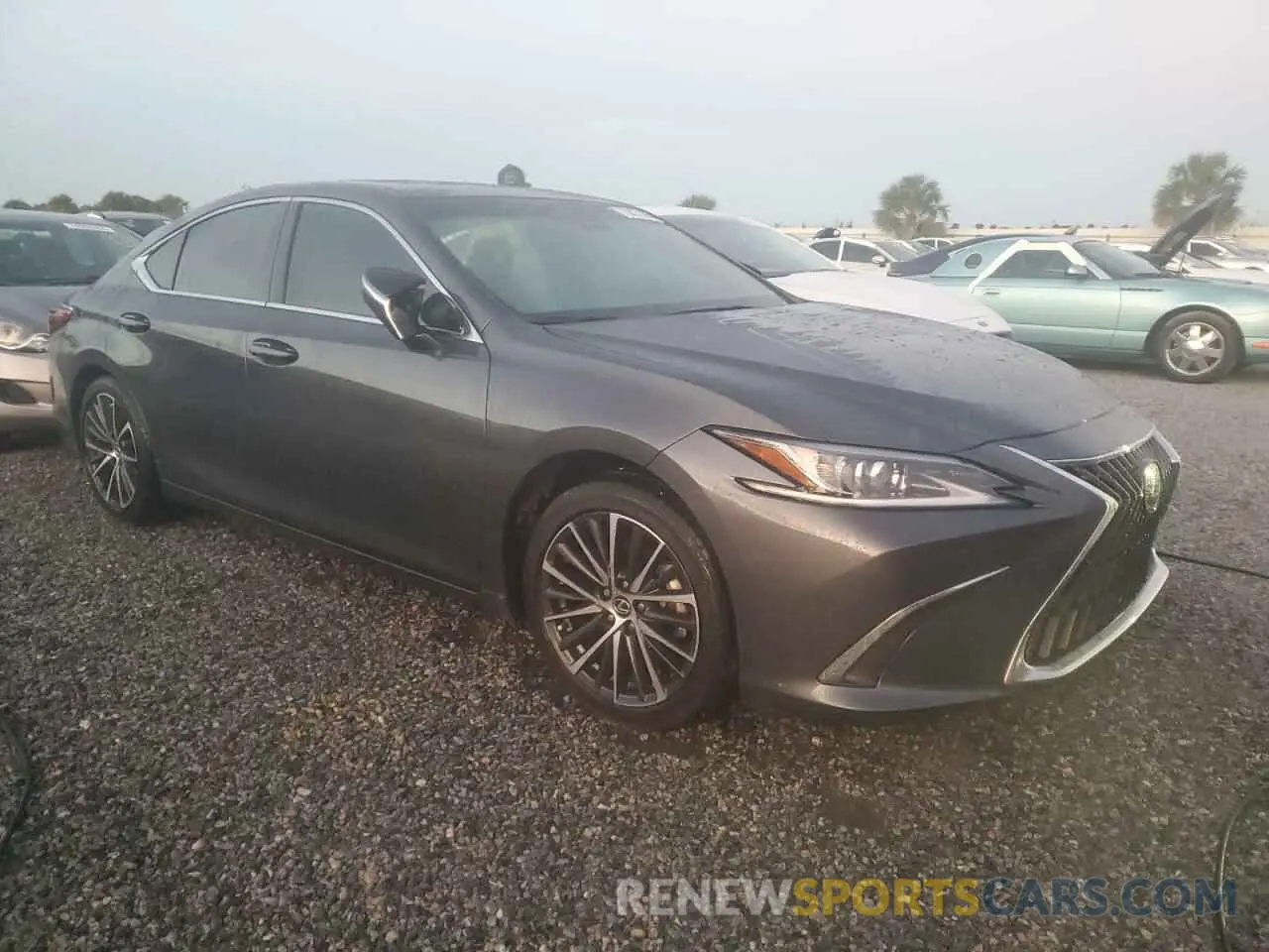 4 Photograph of a damaged car 58ADZ1B17RU170336 LEXUS ES350 2024