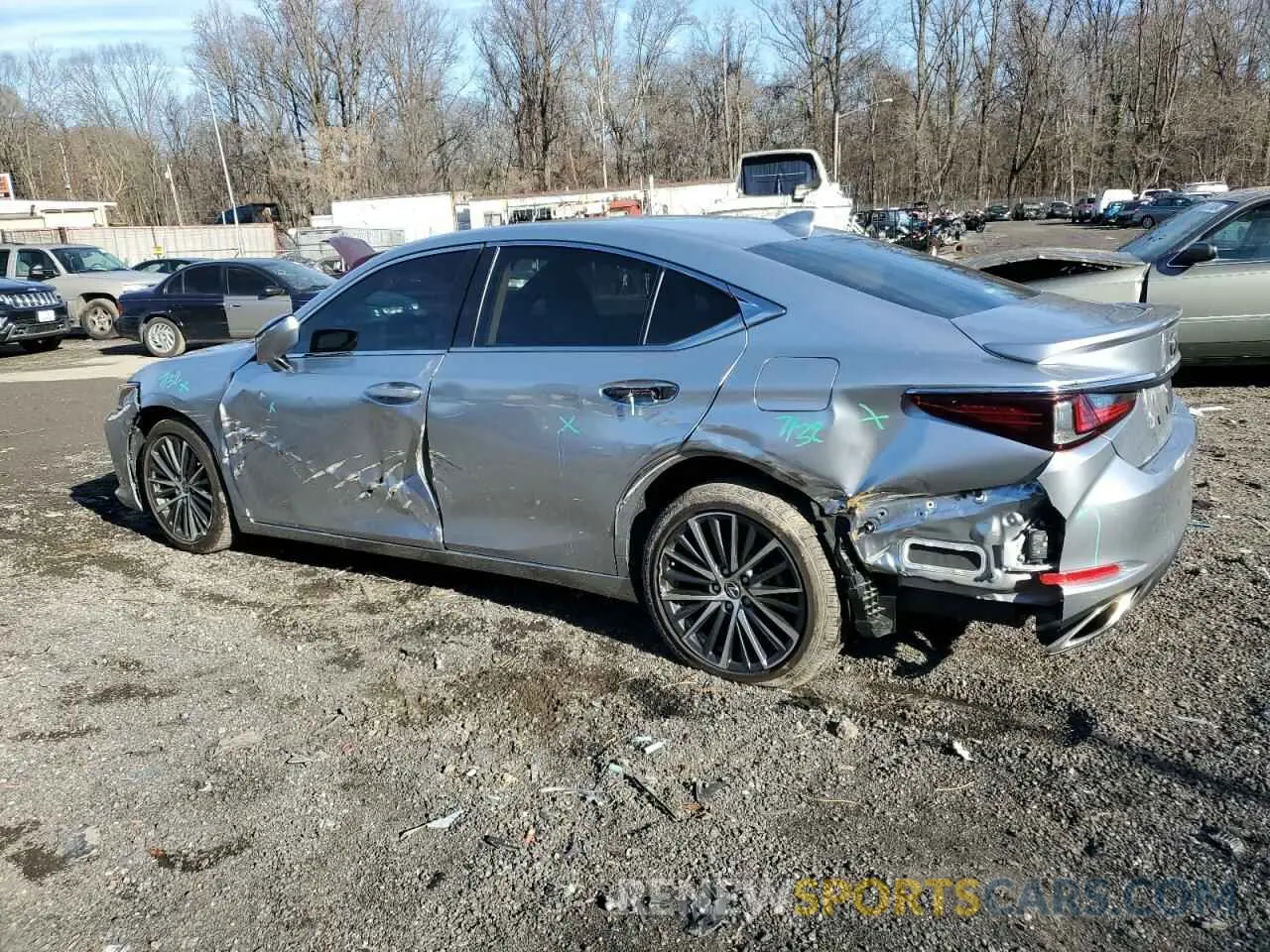 2 Photograph of a damaged car 58ADZ1B18RU164884 LEXUS ES350 2024