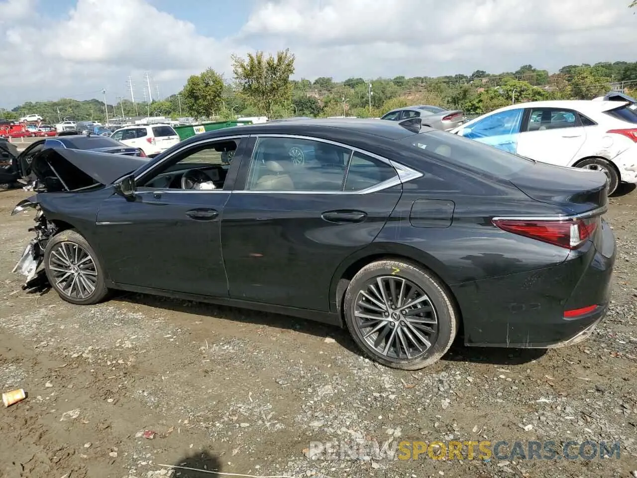 2 Photograph of a damaged car 58ADZ1B18RU174413 LEXUS ES350 2024