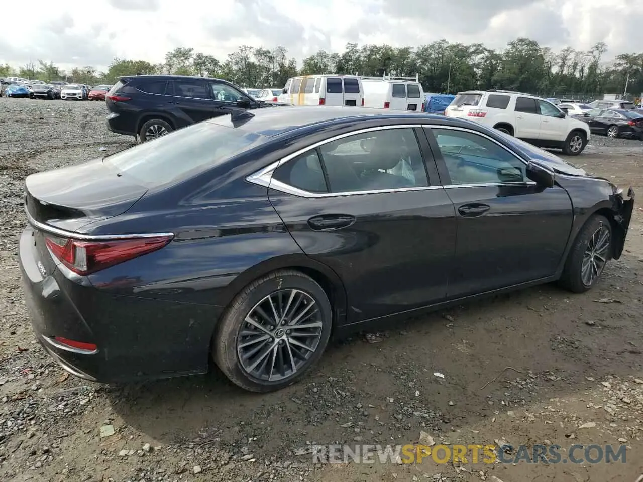 3 Photograph of a damaged car 58ADZ1B18RU174413 LEXUS ES350 2024