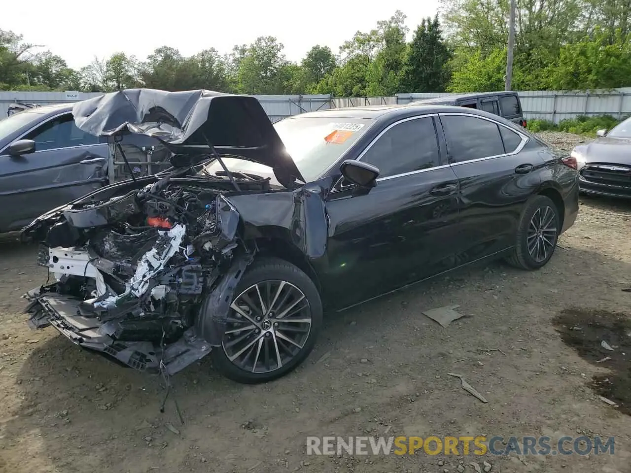 1 Photograph of a damaged car 58ADZ1B18RU180423 LEXUS ES350 2024