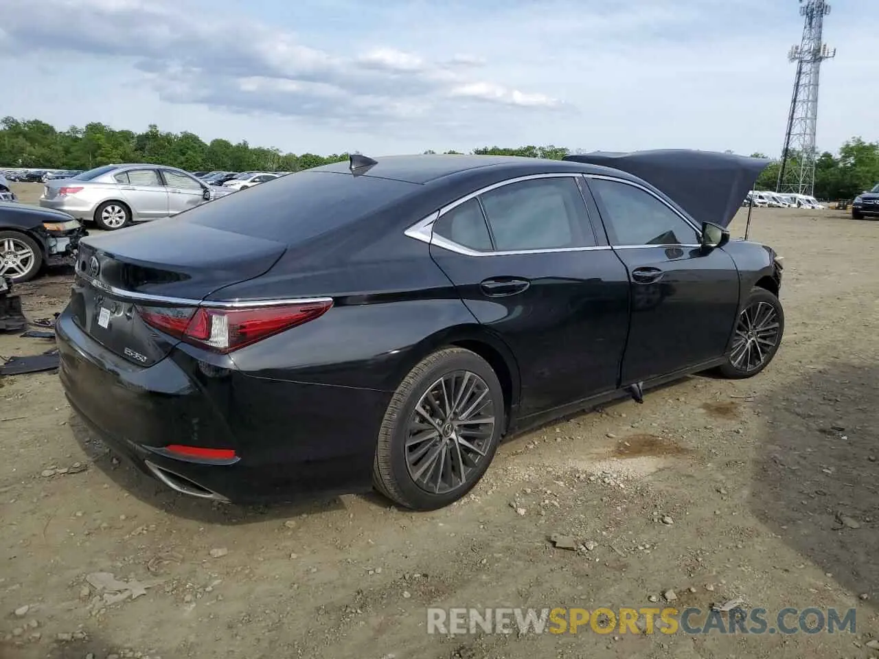 3 Photograph of a damaged car 58ADZ1B18RU180423 LEXUS ES350 2024