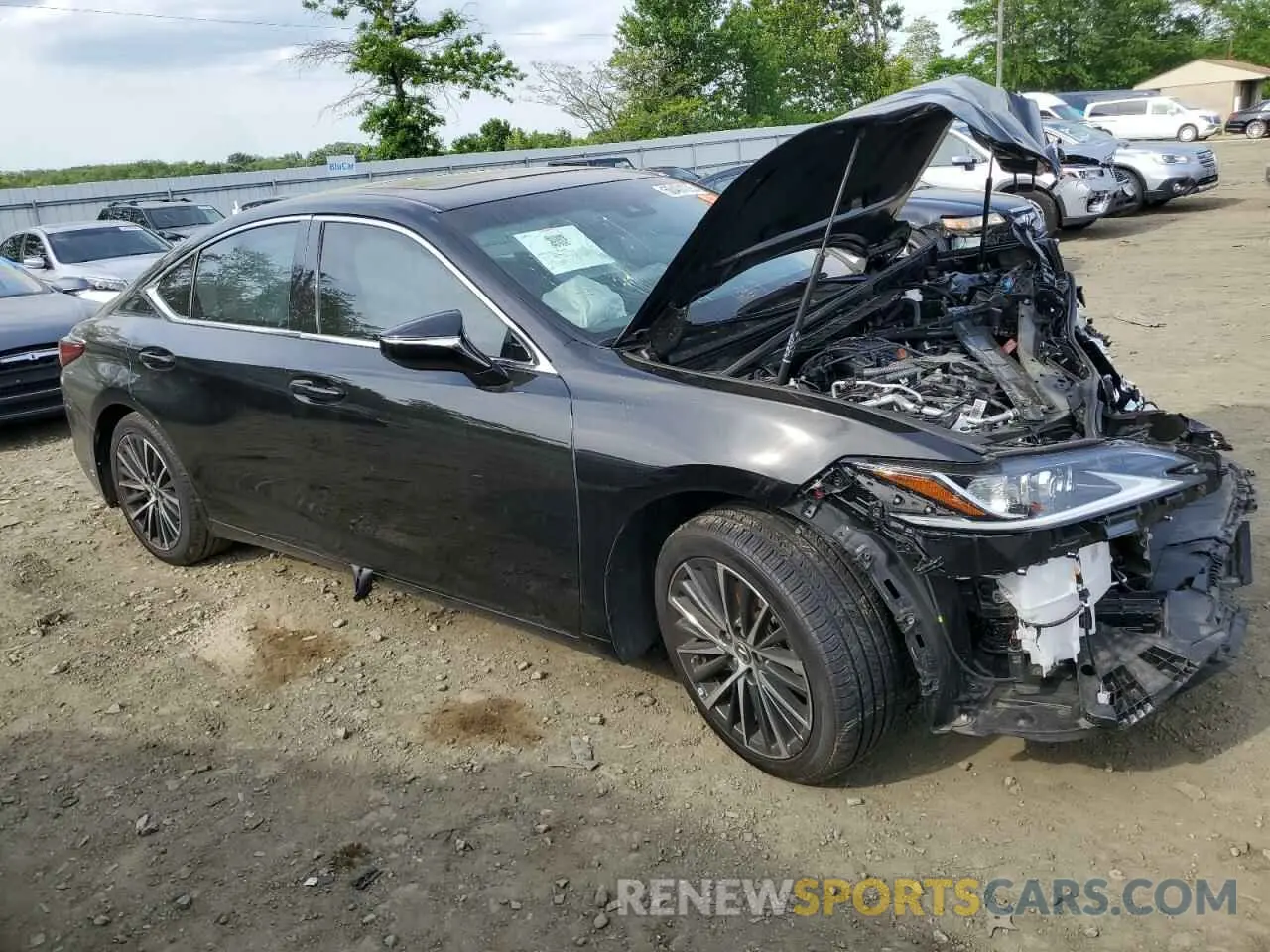 4 Photograph of a damaged car 58ADZ1B18RU180423 LEXUS ES350 2024