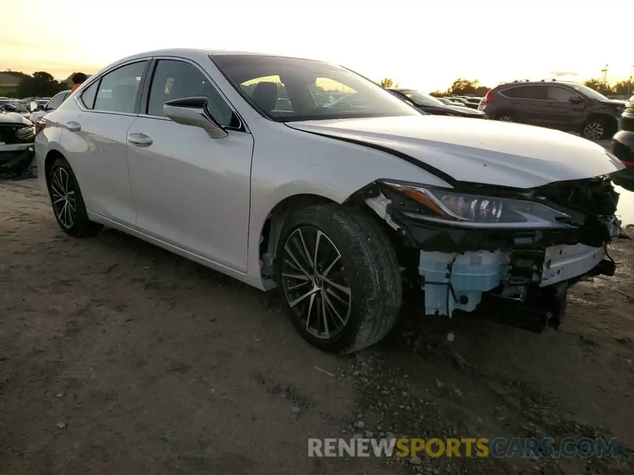 4 Photograph of a damaged car 58ADZ1B19RU169656 LEXUS ES350 2024