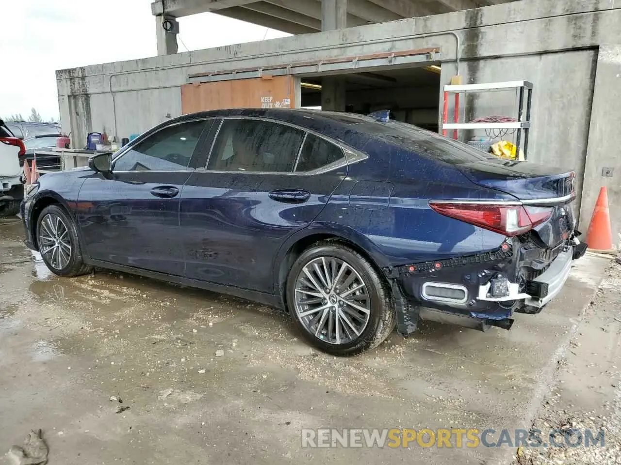 2 Photograph of a damaged car 58ADZ1B1XRU165700 LEXUS ES350 2024