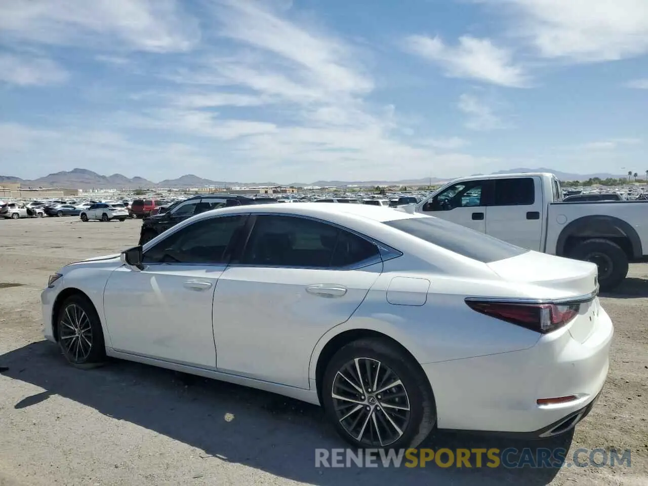 2 Photograph of a damaged car 58ADZ1B1XRU183940 LEXUS ES350 2024