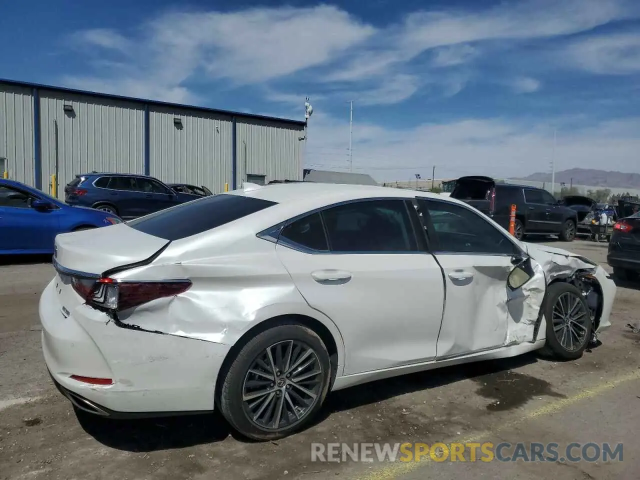 3 Photograph of a damaged car 58ADZ1B1XRU183940 LEXUS ES350 2024