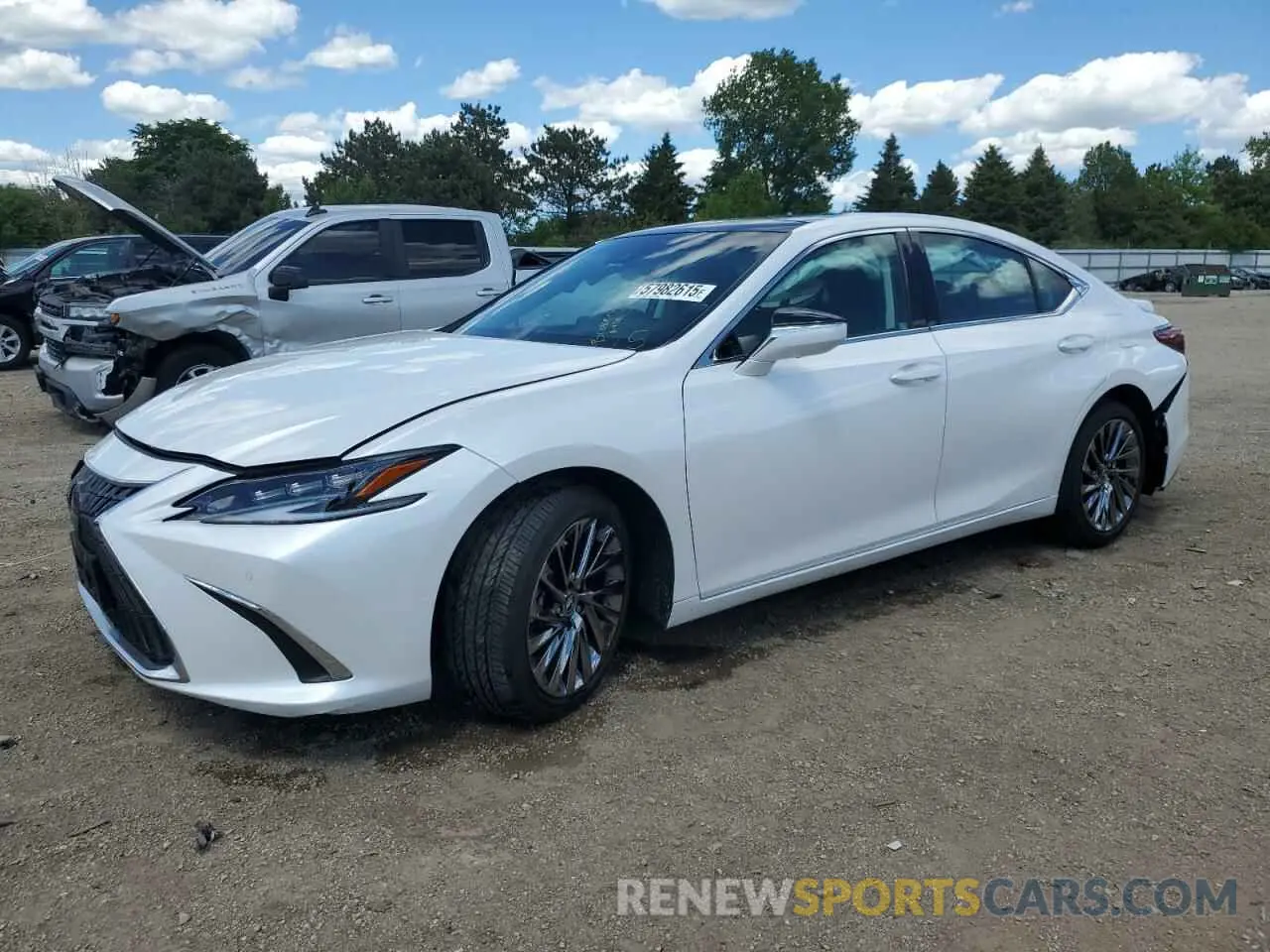 1 Photograph of a damaged car 58AFZ1B10RU178349 LEXUS ES350 2024