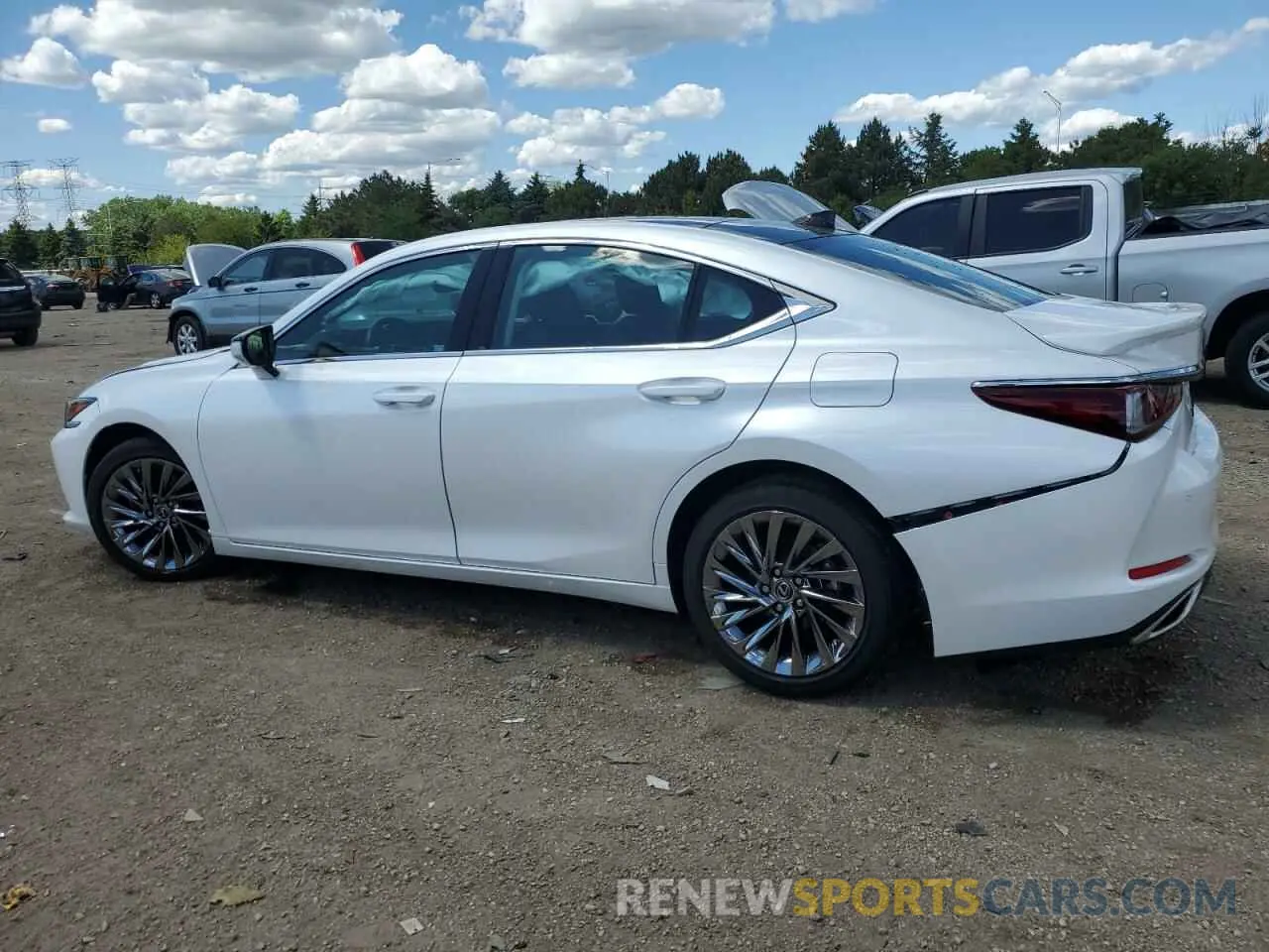 2 Photograph of a damaged car 58AFZ1B10RU178349 LEXUS ES350 2024