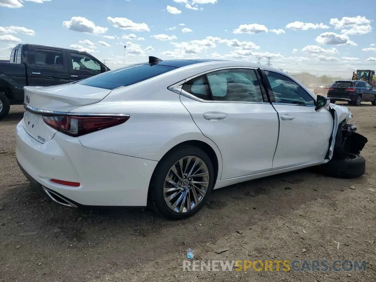 3 Photograph of a damaged car 58AFZ1B10RU178349 LEXUS ES350 2024