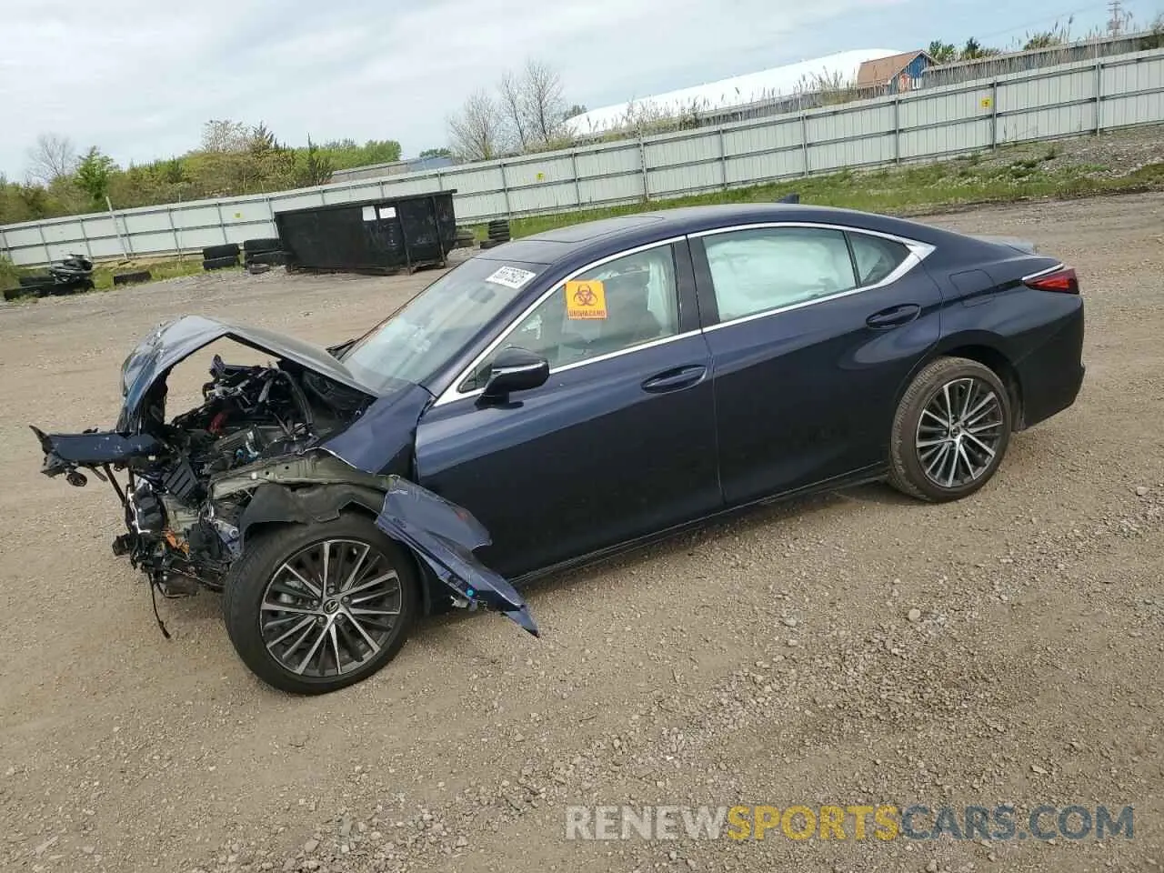 1 Photograph of a damaged car 58ADZ1B11SU185338 LEXUS ES350 2025