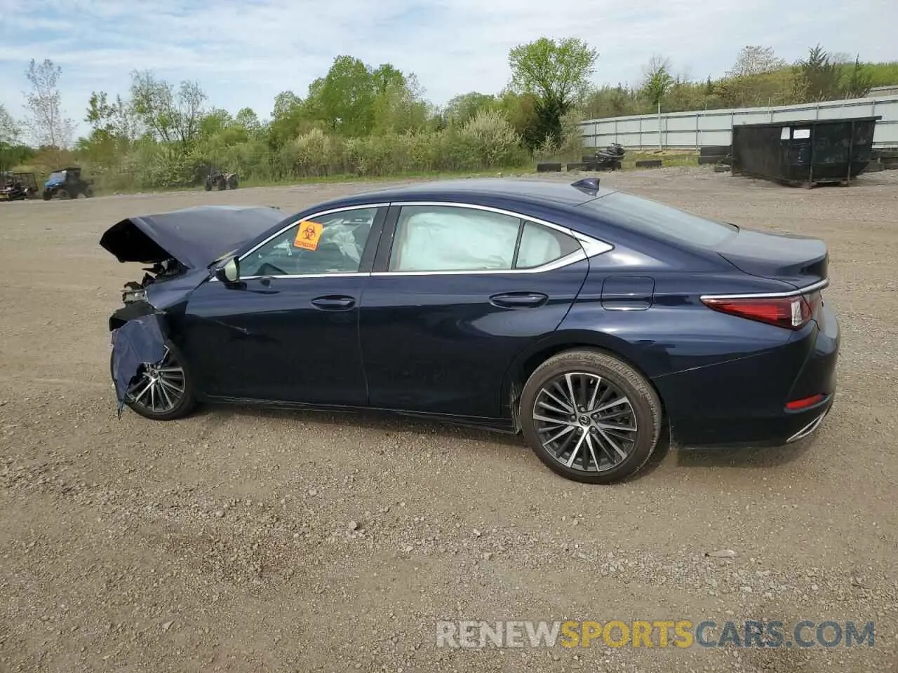 2 Photograph of a damaged car 58ADZ1B11SU185338 LEXUS ES350 2025