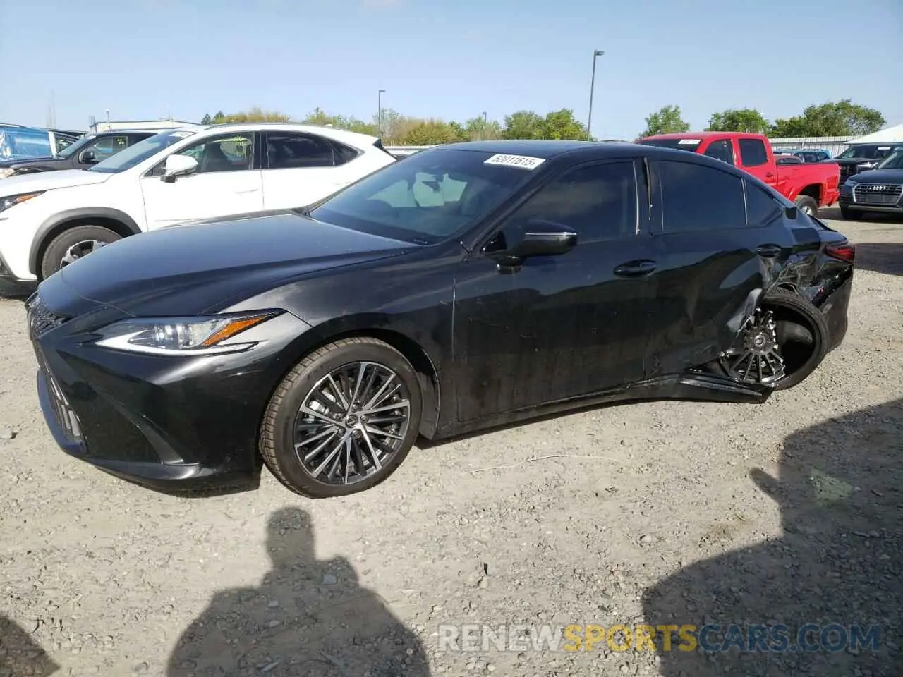 1 Photograph of a damaged car 58ADZ1B11SU191303 LEXUS ES350 2025