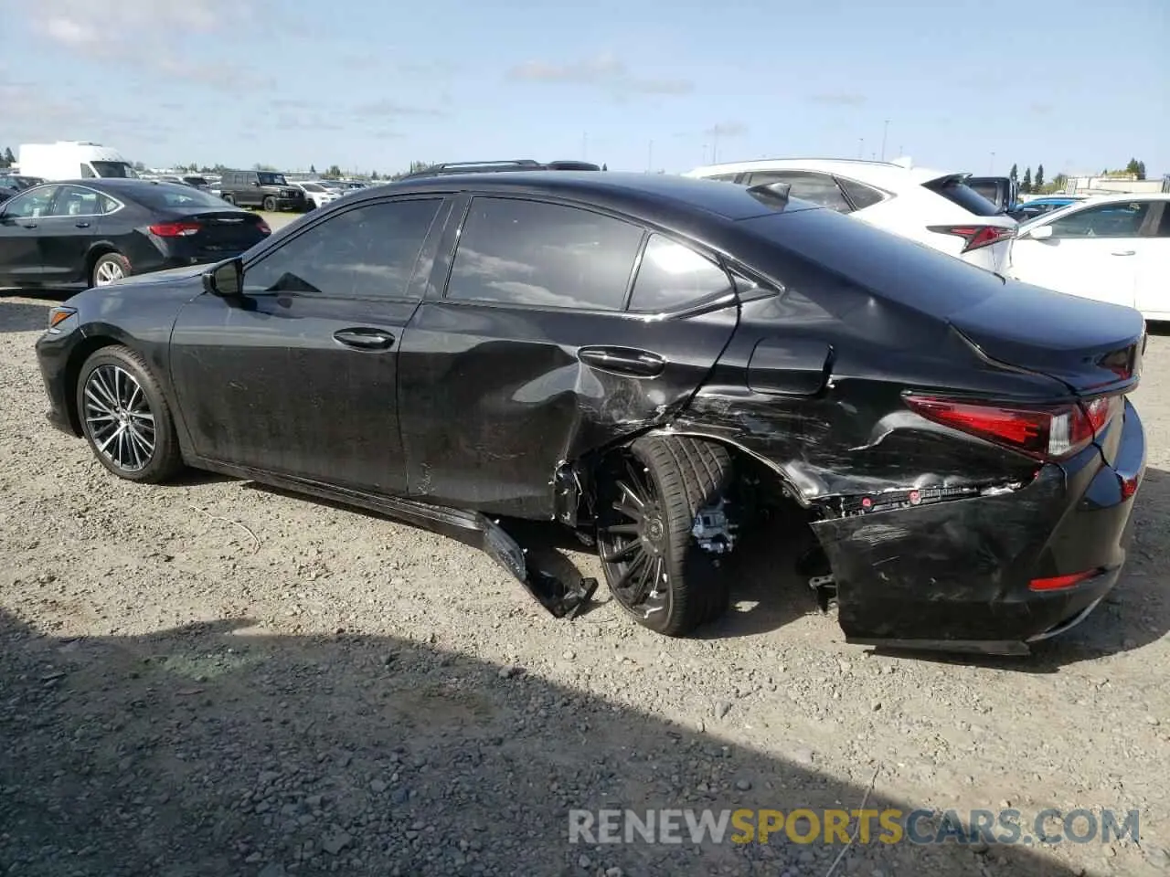 2 Photograph of a damaged car 58ADZ1B11SU191303 LEXUS ES350 2025