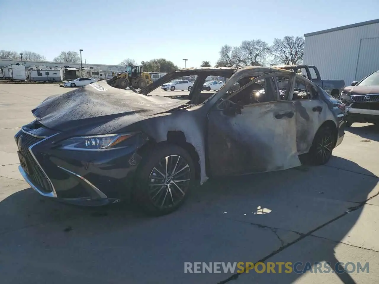 1 Photograph of a damaged car 58ADZ1B15SU195323 LEXUS ES350 2025