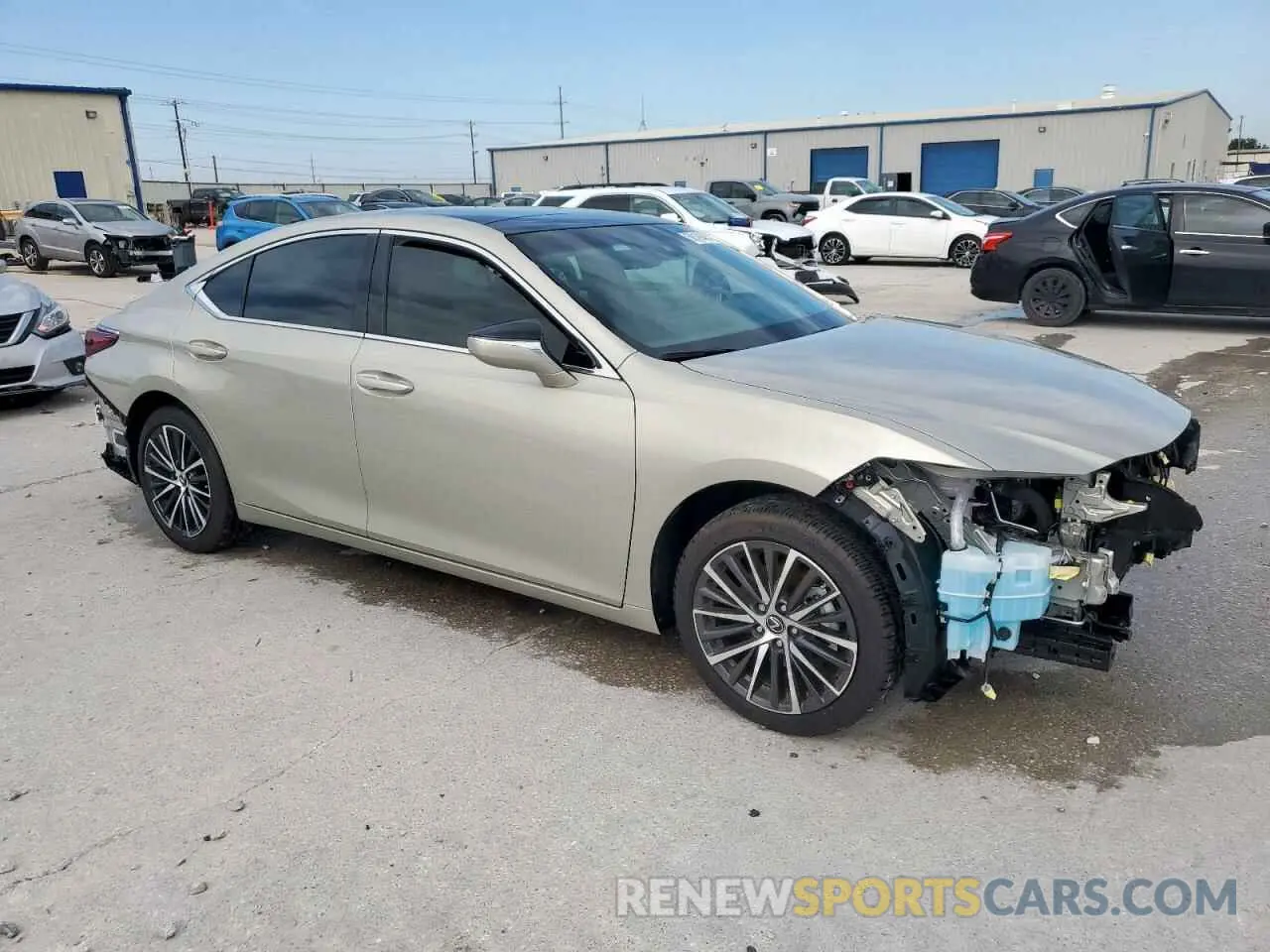 4 Photograph of a damaged car 58ADZ1B17SU186638 LEXUS ES350 2025