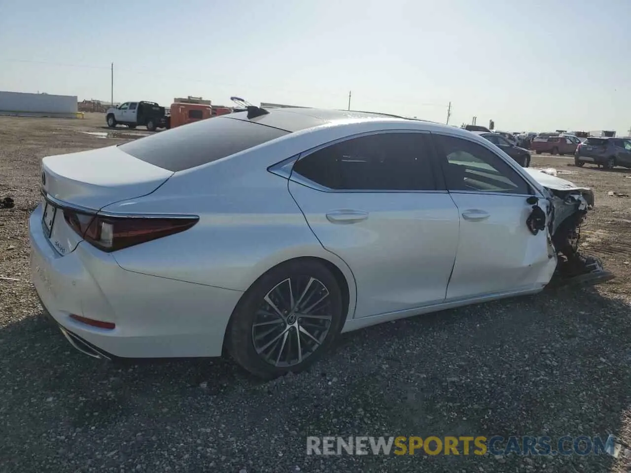3 Photograph of a damaged car 58ADZ1B1XSU188240 LEXUS ES350 2025
